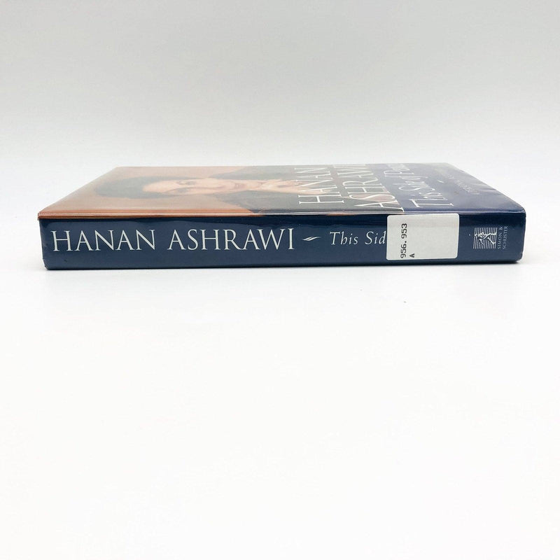 This Side of Peace Hardcover Hanan Ashrawi 1995 Palestinian Israeli War Ex Libra 4