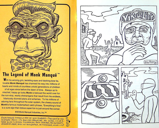 Mish Mash Fanzine Vol 2 Pet Peeves' Story, Return of the Monocle 2