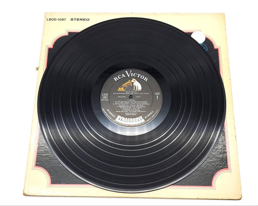 David Merrick Hello, Dolly! Cast Recording 33 RPM LP Record RCA 1964 Copy 1 6
