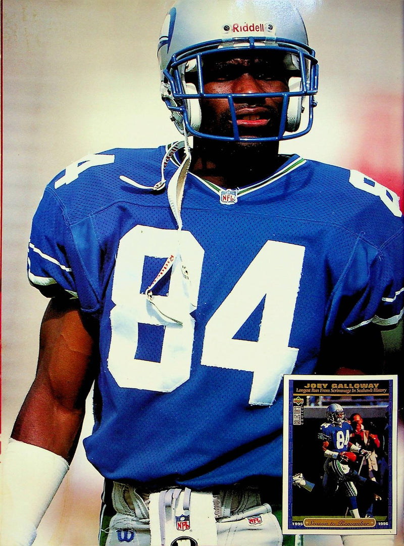 Beckett Football Magazine October 1996 # 79 Troy Aikman Star Trek Title Voyage 3