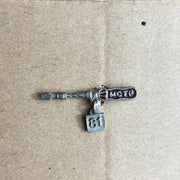 Screwdriver Outline Lapel Pin United Brotherhood of Carpenters Millwrights 81 2