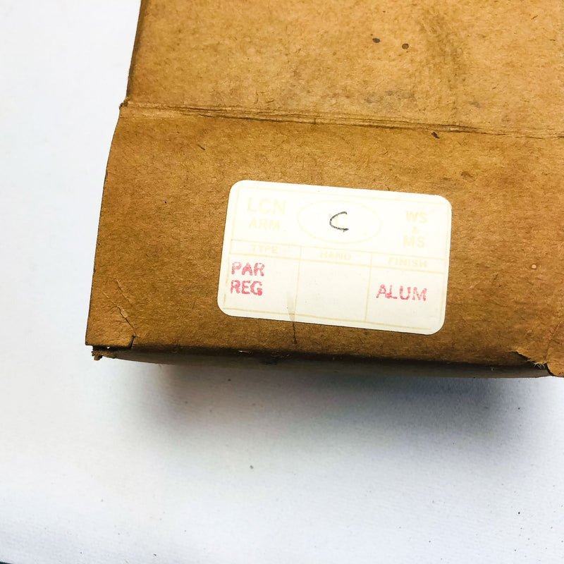 LCN Size C Potbelly Closer Arm PAR REG ALUM Parallel Mount Regular NH