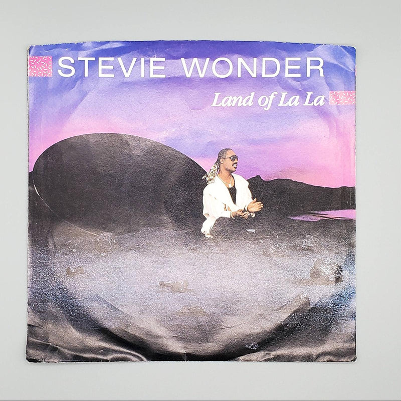 Stevie Wonder Land Of La La Single Record Tamla 1986 1846TF 1