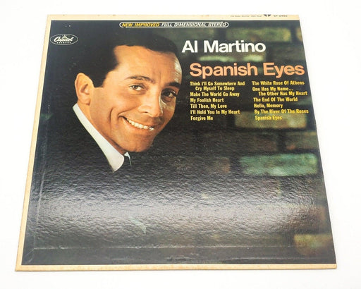 Al Martino Spanish Eyes 33 RPM LP Record Capitol Records 1972 ST 2435 1