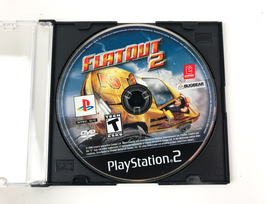 FlatOut 2 (PS2 Sony PlayStation 2) - DISC ONLY - No Case or Manual