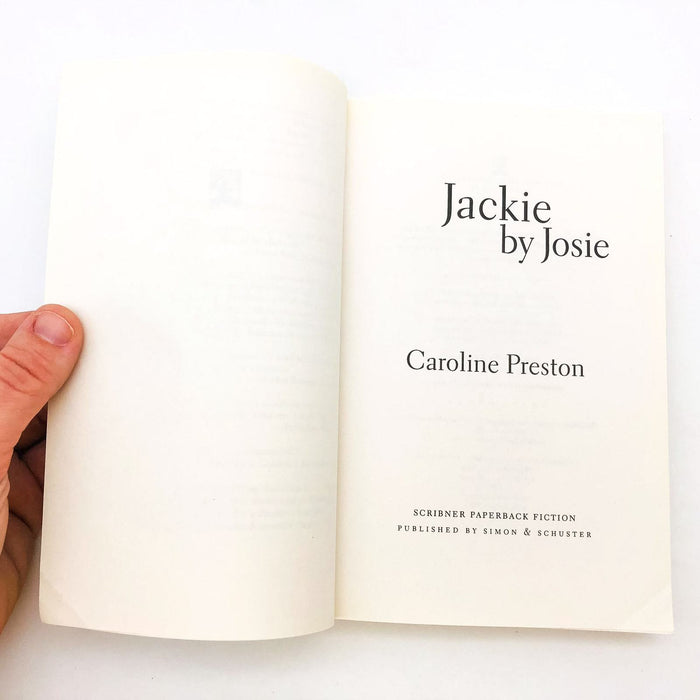 Jackie By Josie Paperback Caroline Preston 1997 Onassis Kennedy Historical 6