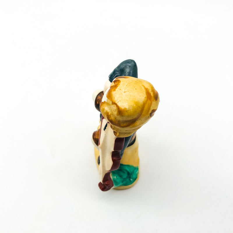 Occupied Japan Figurine Kewpie Musician Music Boy Playing Fiddle Violin 4" Cpy3