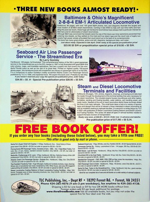 Railfan & Railroad Magazine May 2007 Washington County RR Southerns Ps 4 Pacific