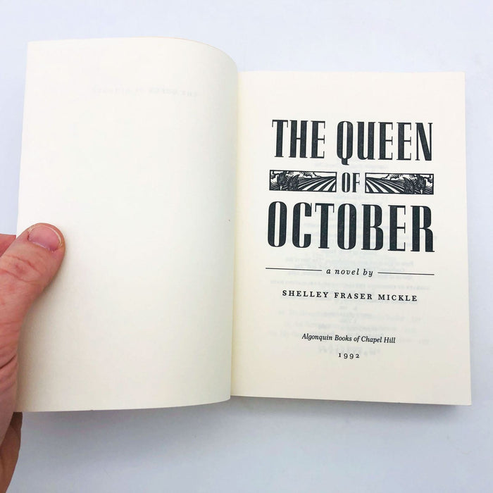 The Queen Of October Shelley Fraser Mickle Paperback 1992 Coming Of Age Divorce 6