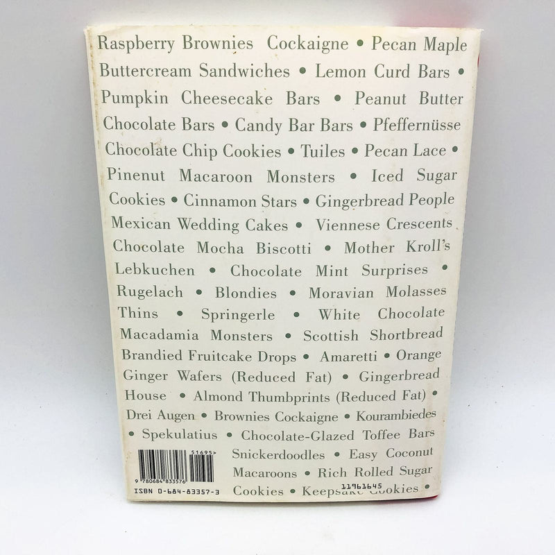 Christmas Cookies Hardcover Irma S. Rombauer 1996 Recipes Techniques 1st Edition 2