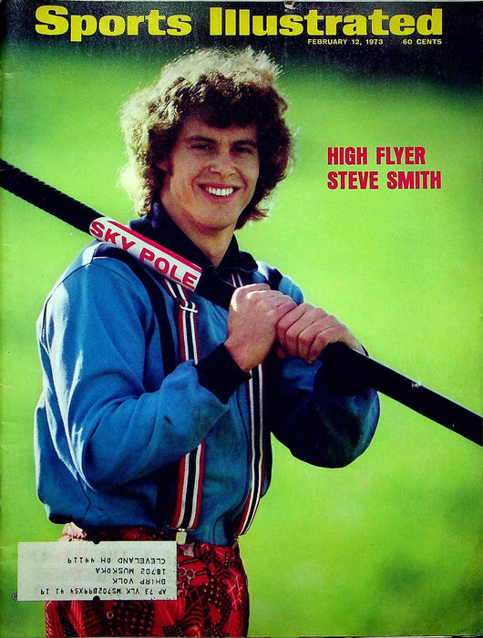 Sports Illustrated Magazine Feb 12 1973 Steve Smith Going for Pole Vault Record