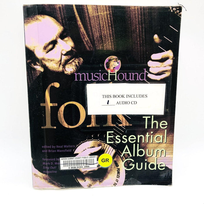 MusicHound Folk Paperback Neal Walters 1998 Essential Album Guide With CD Ex Lib 1