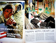 Life Magazine February 25 1972 Elizabeth Liz Taylor Turns 40 Winter Olympics 3