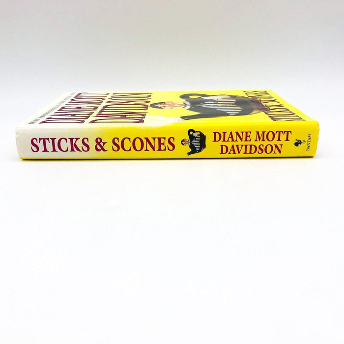 Sticks And Scones Hardcover Diane Mott Davidson 2001 Women Caterers Crime Signed 3