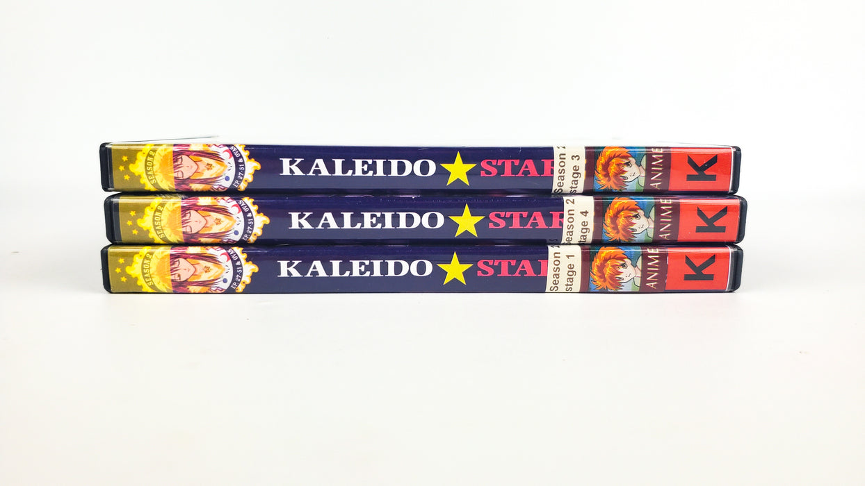 Kaleido Star Season 2 Stage 1, 3 & 4 3 DVDs