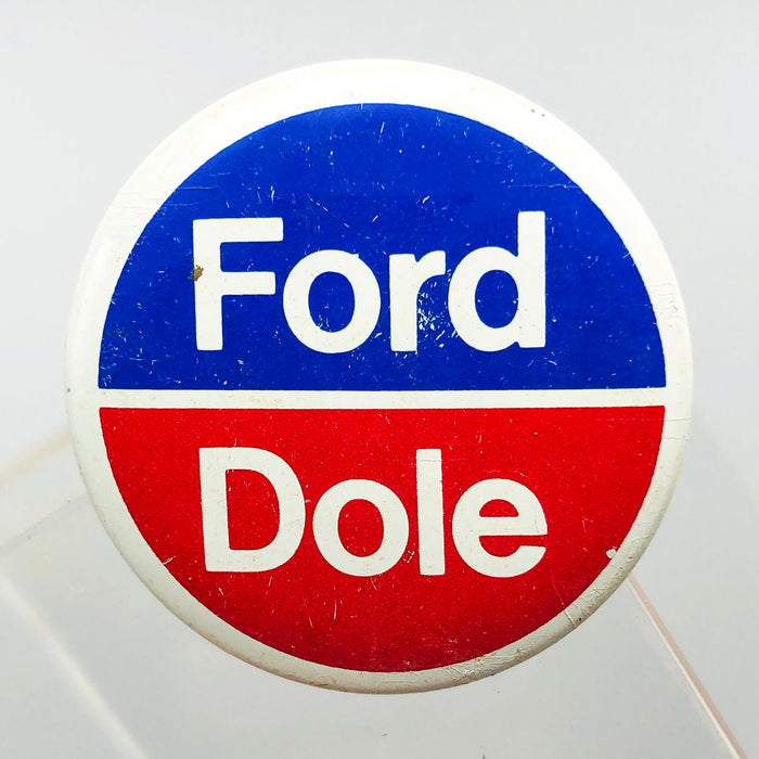 Ford Dole Button Pin 1.25" Gerald Bob Political Campaign President Committee 3