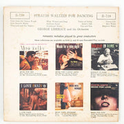 George Liberace Strauss Waltzes For Dancing Record 45 RPM 3x EP Columbia 1955 2