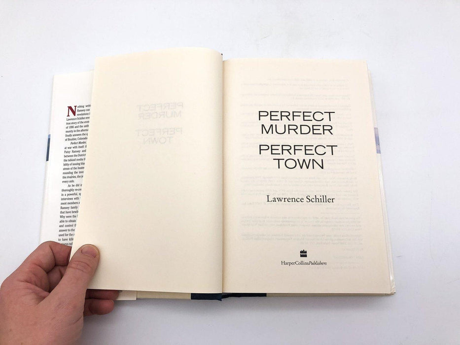 Perfect Murder Perfect Town Lawrence Schiller 1997 HarperCollins Hardcover 7