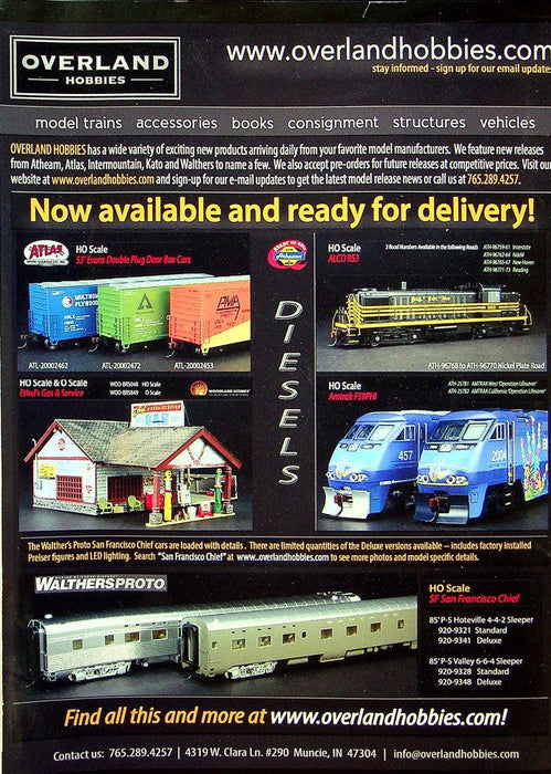 Railroad Model Craftsman Magazine March 2014 Vol 82 No 11 Mcinerney's Dual Gauge