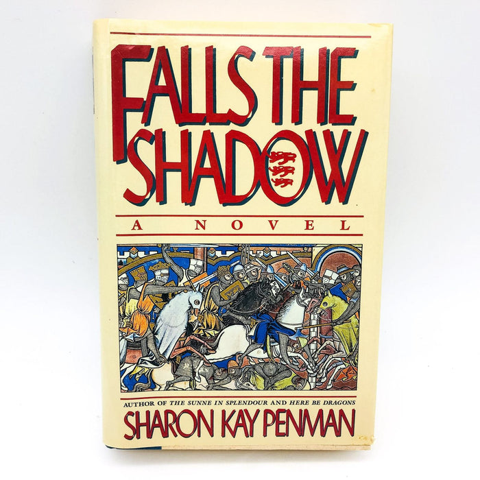 Falls The Shadow Hardcover Sharon Kay Penman 1988 Simon De Montfort Crusades 1