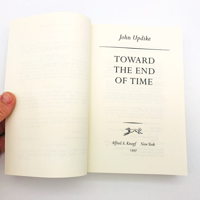 Toward The End Of Time Paperback John Updike 1997 Time Travel Man Sci Fi Aging 6