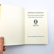 Modern Business Advertising SC Alexander Hamilton Institute 1962 Marketing 8