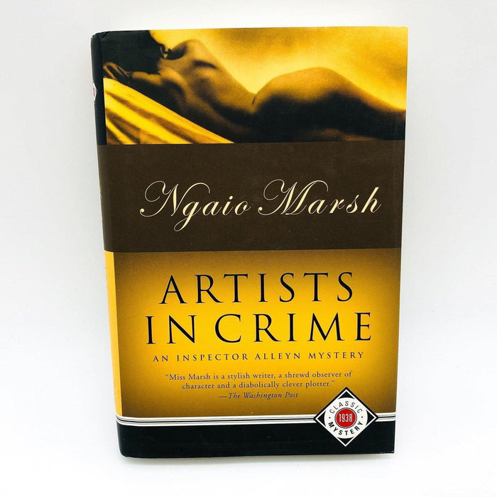 Artists In Crime Hardcover Ngaio Marsh 1965 Inspector Alleyn Mystery Art Paint 1