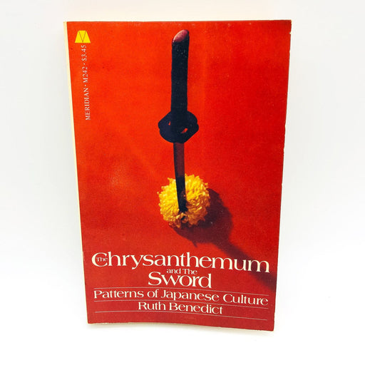 The Chrysanthemum And The Sword Paperback Ruth Benedict 1972 WW2 Japan Culture 1