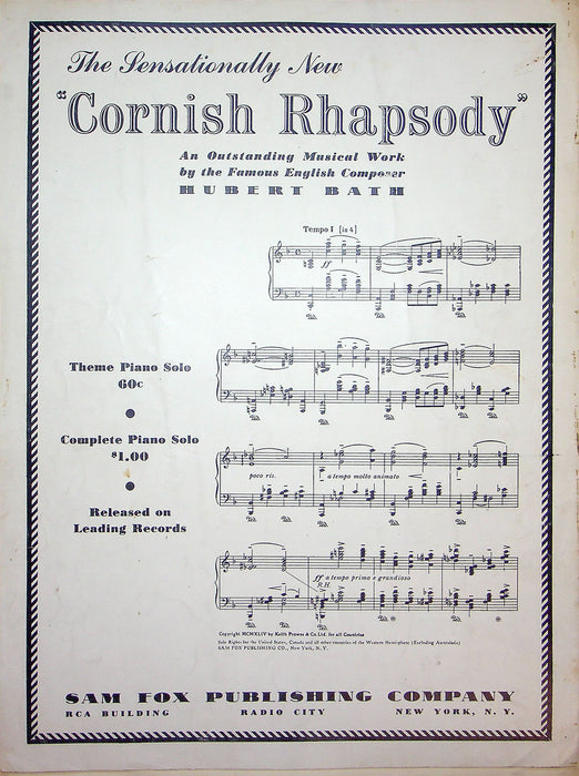 Sheet Music Nola Felix Arndt A Silhouette 1915 Fox Trot Dance Piano Song Vintage 3