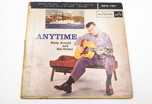 Eddy Arnold And His Guitar Anytime Record 45 RPM EP EPA-787 RCA 1956 1