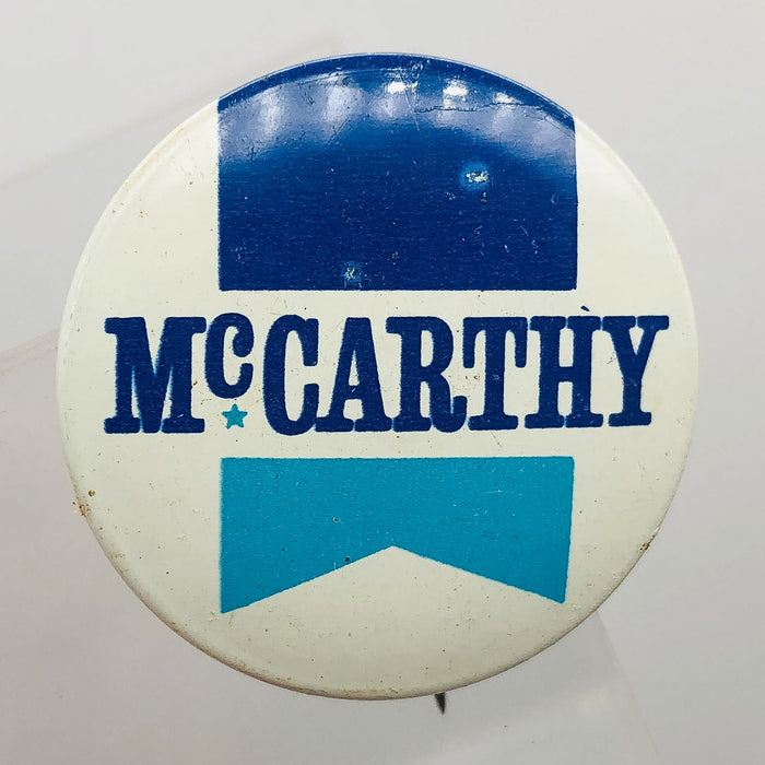 McCarthy Button Pin 1.31" Vintage Political Campaign US Senator Eugene E. Horn 2