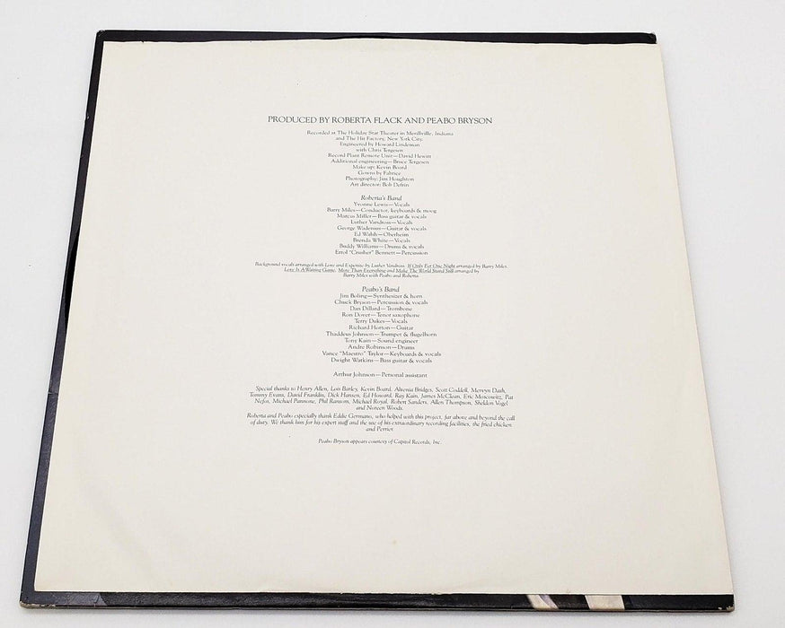 Roberta Flack Live & More 33 RPM Double LP Record Atlantic Records 1980 6