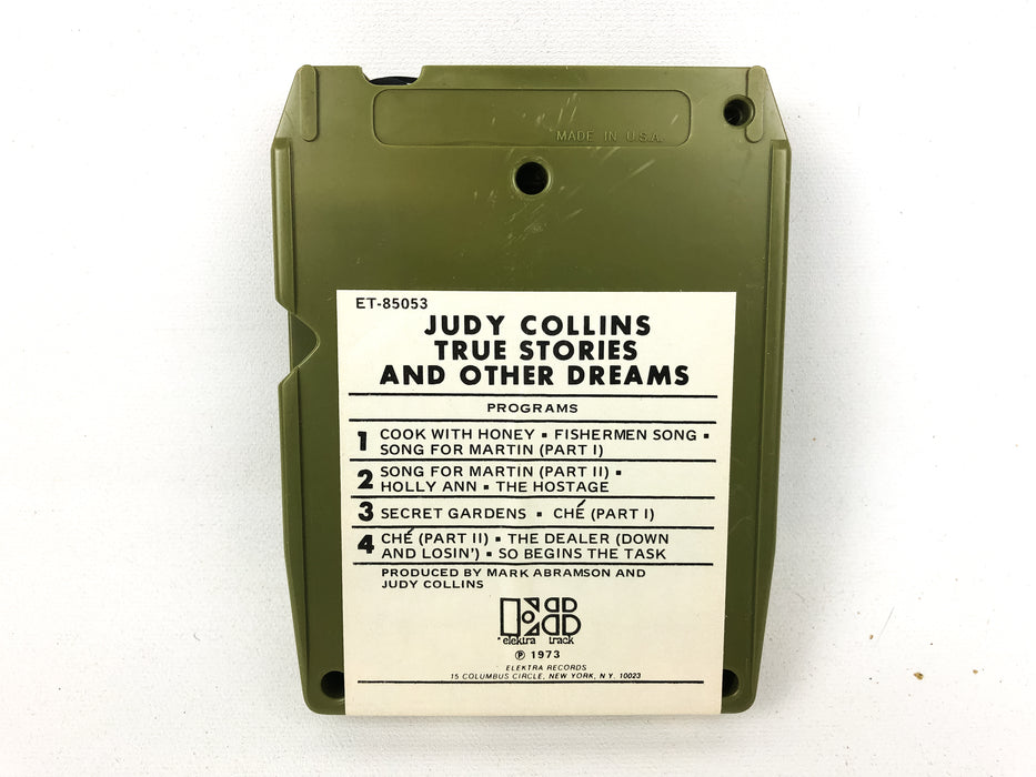 Judy Collins Hard Times for Lovers 8 Track Tape ET-8171 Elektra 1979