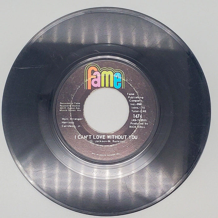 Willie Hightower Time Has Brought About A Change Record 45 RPM Single Fame 1970 1