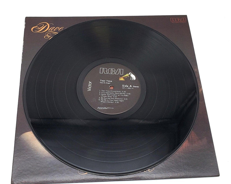 Dave And Sugar Tear Time 33 RPM LP Record RCA Victor 1978 APL1- 2861 5
