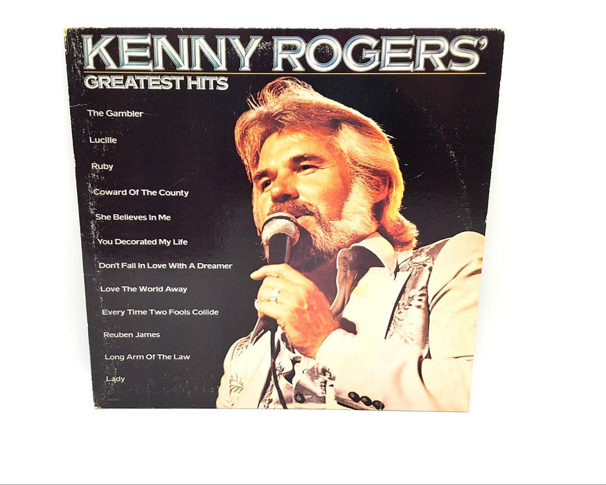 Kenny Rogers Greatest Hits LP Record Liberty 1980 LOO-1072 Copy 3 1