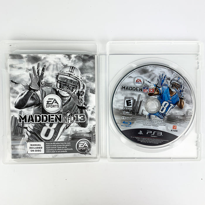 Madden NFL 13 (Sony PlayStation 3, 2012) CIB