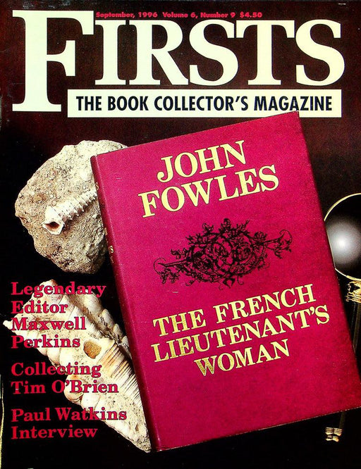 Firsts Magazine September 1996 Vol 6 No 9 Collecting Tim O'Brien 1