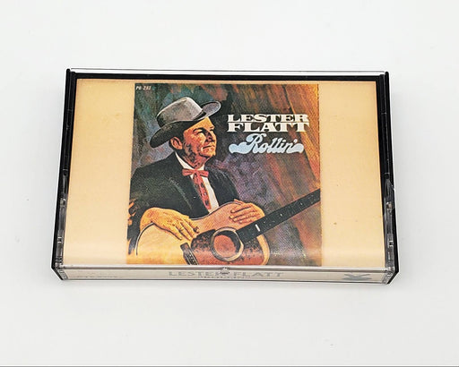Lester Flatt Rollin' Cassette Tape Album Gusto Records, Inc. 1976 PO-293 1