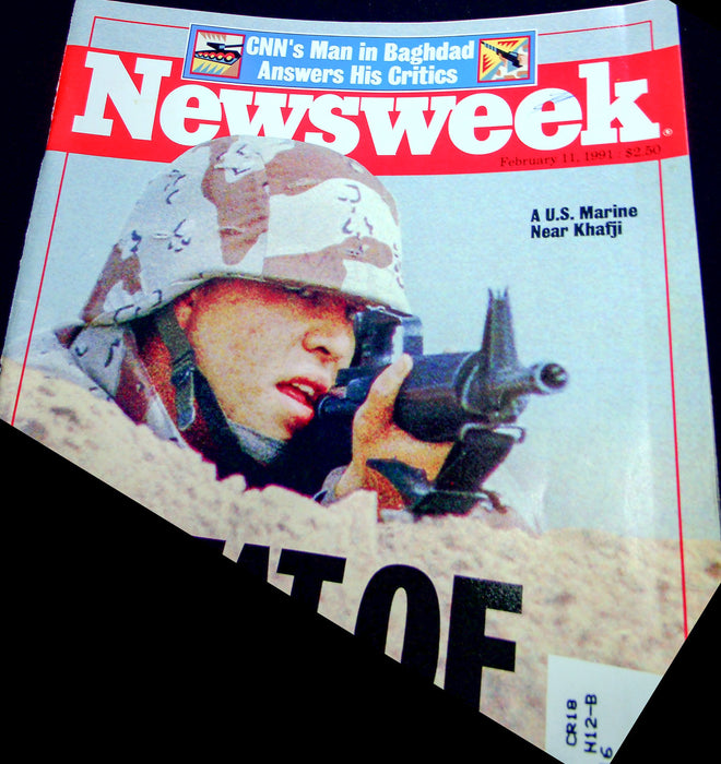 Newsweek Magazine February 11 1991 Desert Storm Gulf War US Marines Khafji Iraq