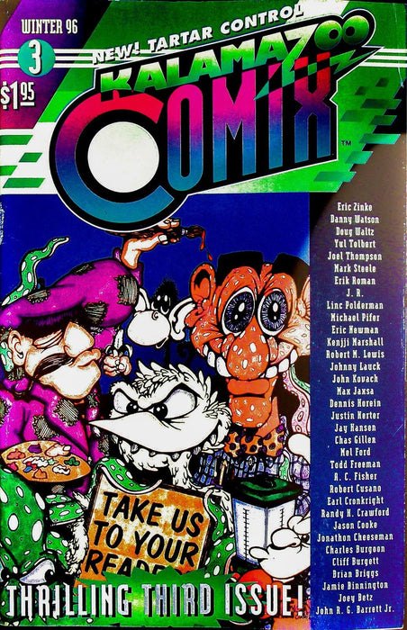 Kalamazoo Comix 1996 Issue # 3 Yul Tolbert, Jay Hansen, Jason Cooke 3