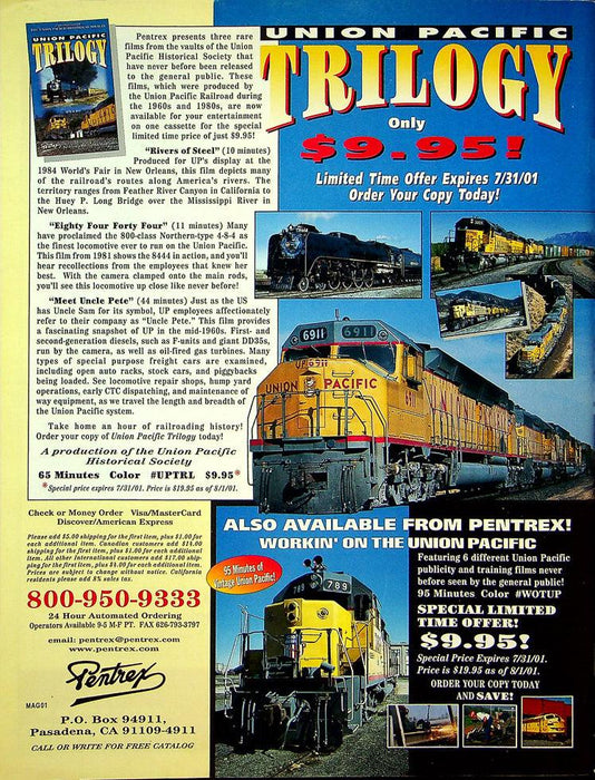 Trains Railroading Magazine July 2001 Vol 61 No 7 Night Shift Story