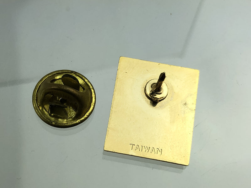 Vintage Labor of Love Run Lapel Pin 1988 Enamel Glazed