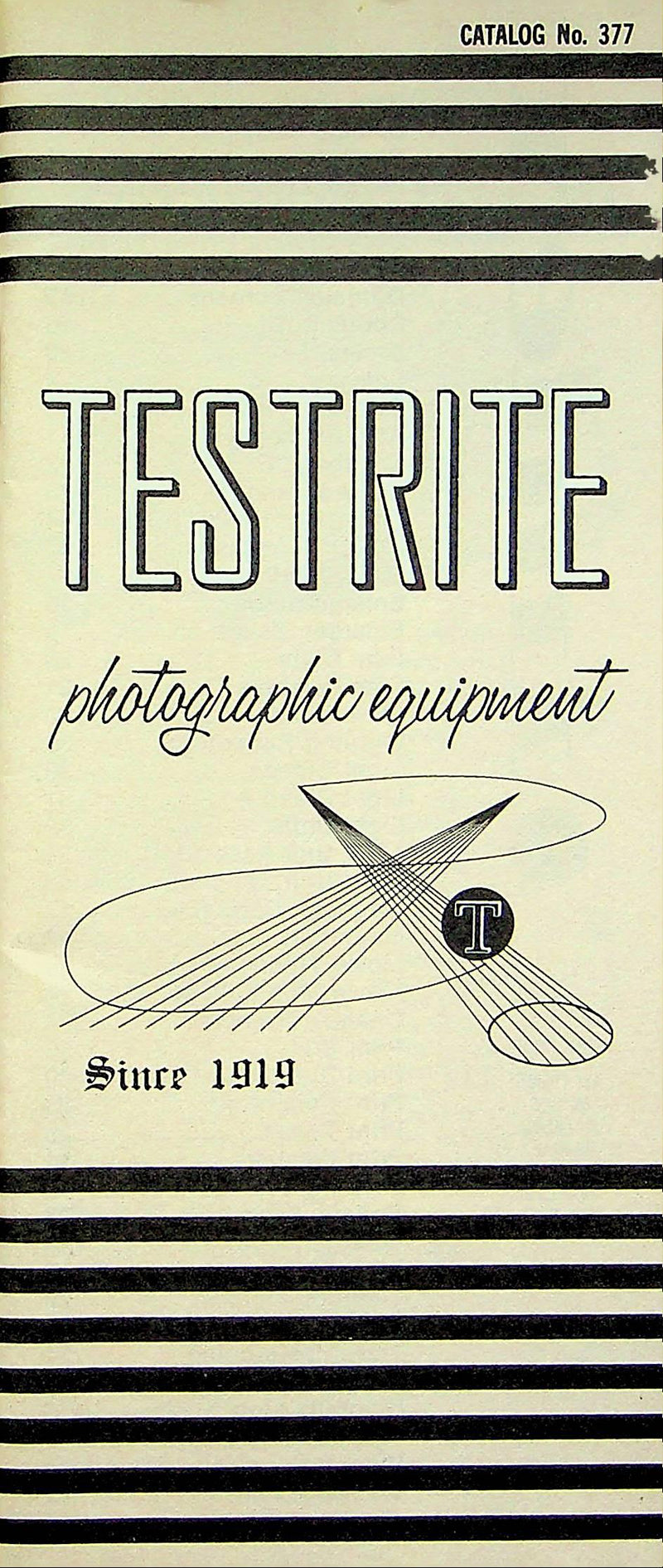 1977 Testrite Photography Equipment Catalog Projectors, Enlargers w/ Price List