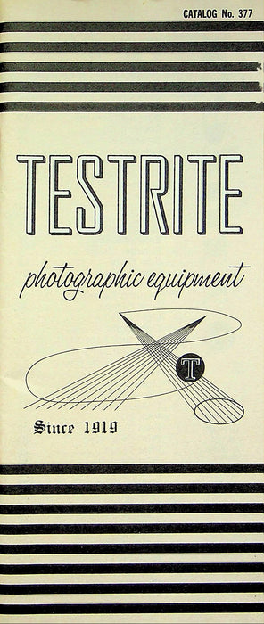 1977 Testrite Photography Equipment Catalog Projectors, Enlargers w/ Price List