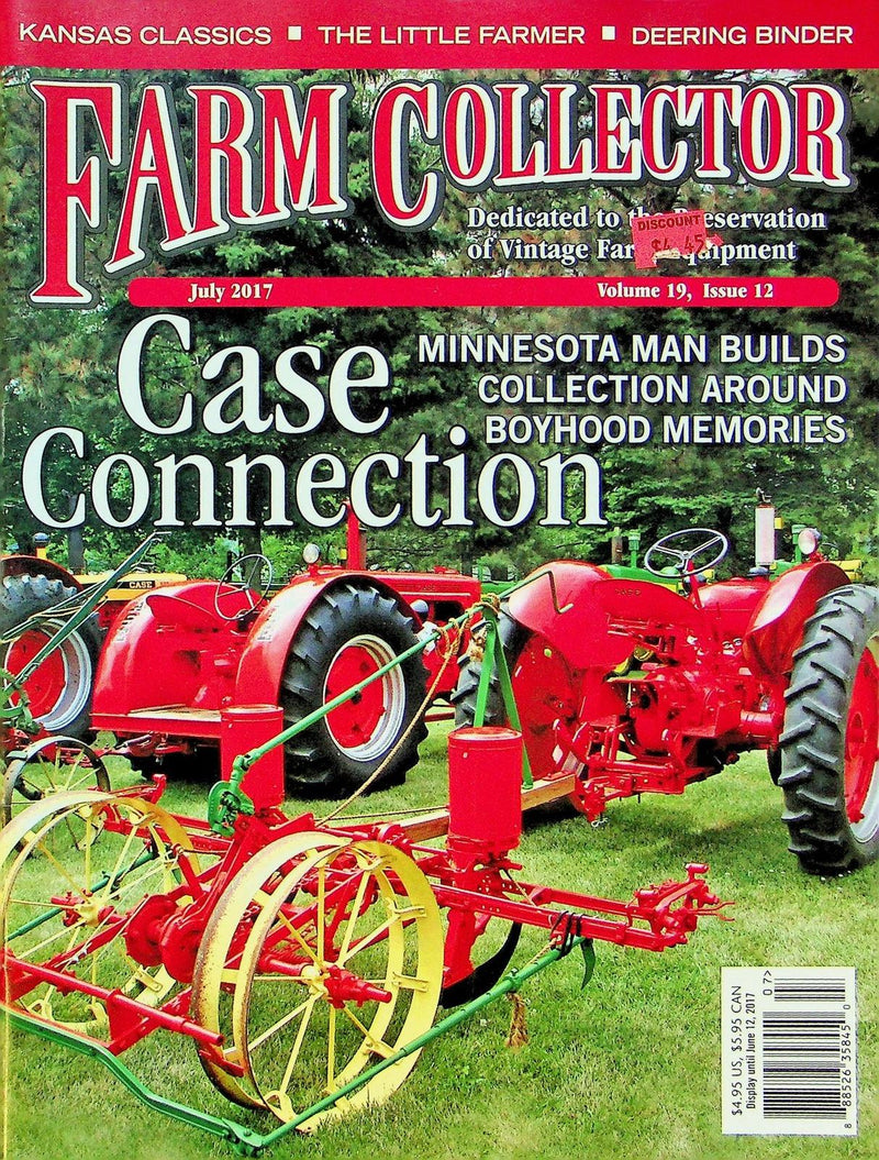 Farm Collector Magazine July 2017 Vol 19 # 12 The Wonder Plow