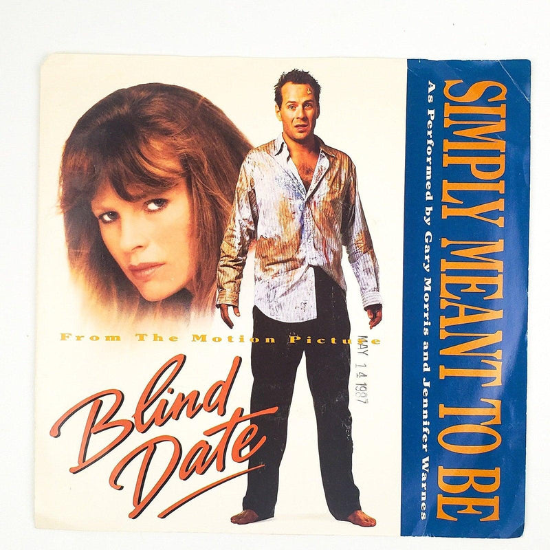 Gary Morris Simply Meant To be Record 45 RPM Single Warner Bros 1987 Promo 1