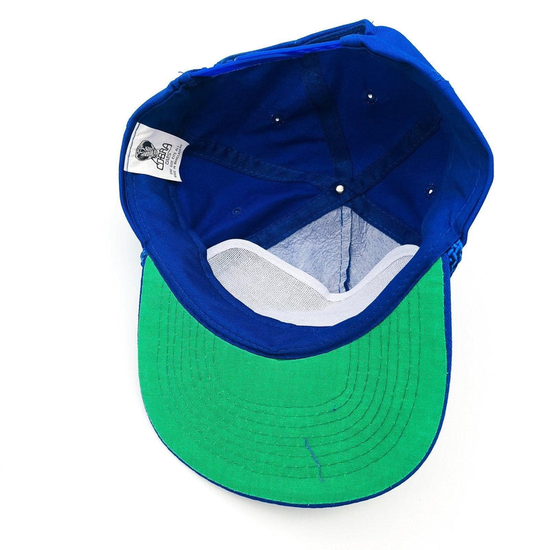 Vintage Yaesu Trucker Hat Snapback Ham Radio Dayton Ohio 1995 Blue Cobra Cap 2 8