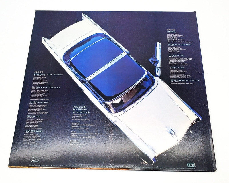 Don Williams New Moves 33 RPM LP Record Capitol Records 1986 ST-12440 2