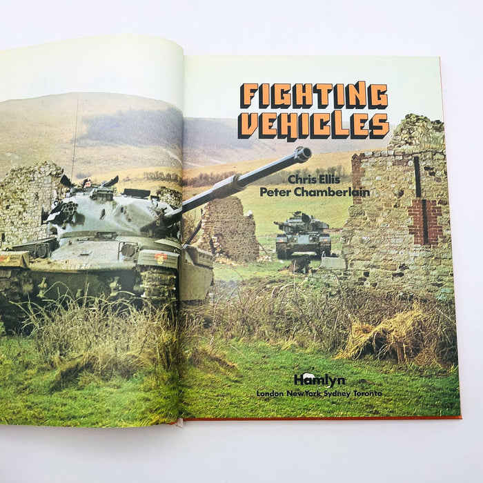 Fighting Vehicles Hardcover Chris Ellis 1972 1st Edition Battles Campaigns 8